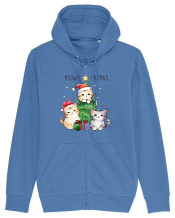 cu pisici de Craciun - Meowy catmas Bright Blue