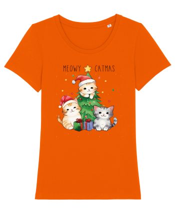 cu pisici de Craciun - Meowy catmas Bright Orange