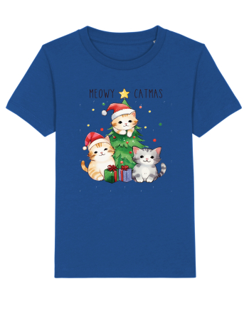 cu pisici de Craciun - Meowy catmas Majorelle Blue