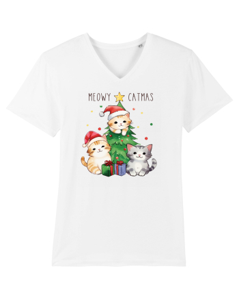 cu pisici de Craciun - Meowy catmas White