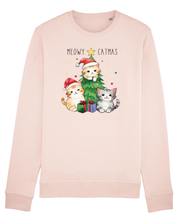 cu pisici de Craciun - Meowy catmas Candy Pink