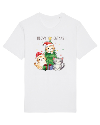 cu pisici de Craciun - Meowy catmas White