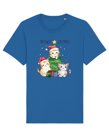 cu pisici de Craciun - Meowy catmas Royal Blue