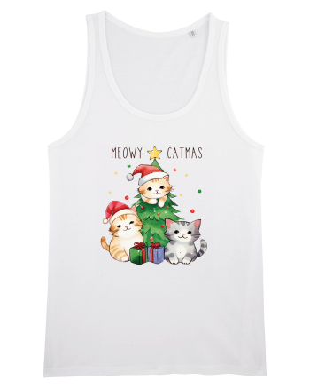 cu pisici de Craciun - Meowy catmas White