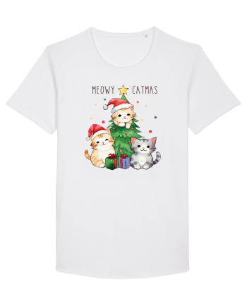 cu pisici de Craciun - Meowy catmas White