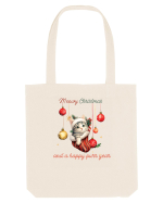 cu pisici de Craciun - Meowy Christmas and a happy purr year Sacoșă textilă