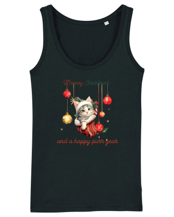cu pisici de Craciun - Meowy Christmas and a happy purr year Black