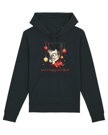 cu pisici de Craciun - Meowy Christmas and a happy purr year Black