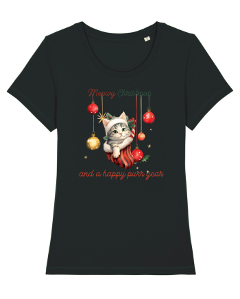 cu pisici de Craciun - Meowy Christmas and a happy purr year Black