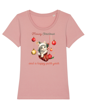 cu pisici de Craciun - Meowy Christmas and a happy purr year Canyon Pink