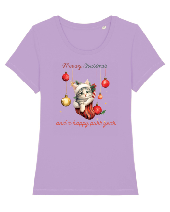 cu pisici de Craciun - Meowy Christmas and a happy purr year Lavender Dawn
