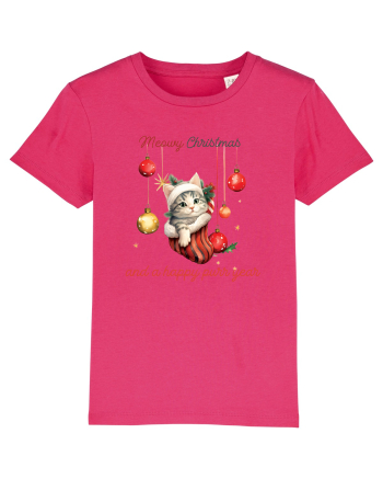 cu pisici de Craciun - Meowy Christmas and a happy purr year Raspberry