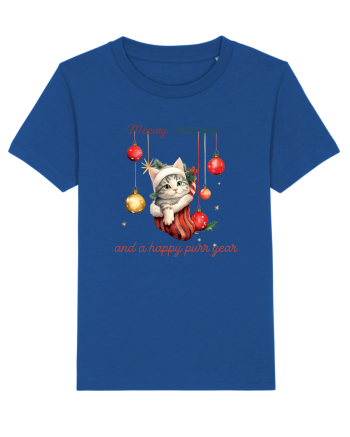 cu pisici de Craciun - Meowy Christmas and a happy purr year Majorelle Blue