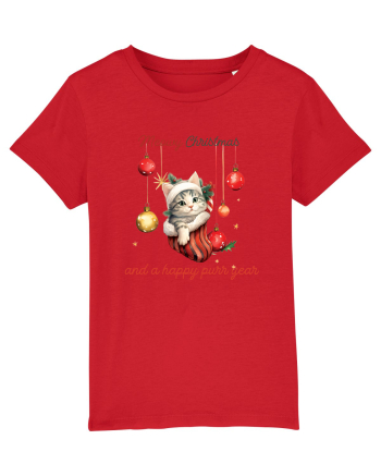 cu pisici de Craciun - Meowy Christmas and a happy purr year Red