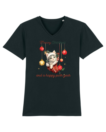 cu pisici de Craciun - Meowy Christmas and a happy purr year Black