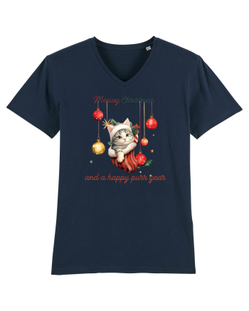 cu pisici de Craciun - Meowy Christmas and a happy purr year French Navy