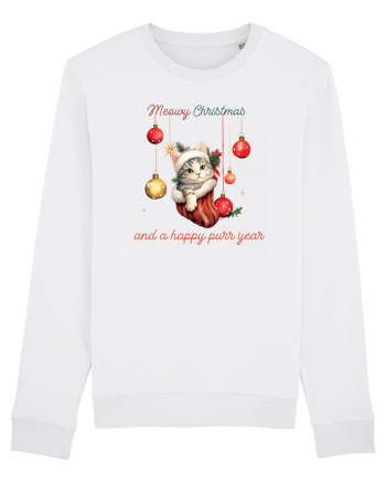 cu pisici de Craciun - Meowy Christmas and a happy purr year White