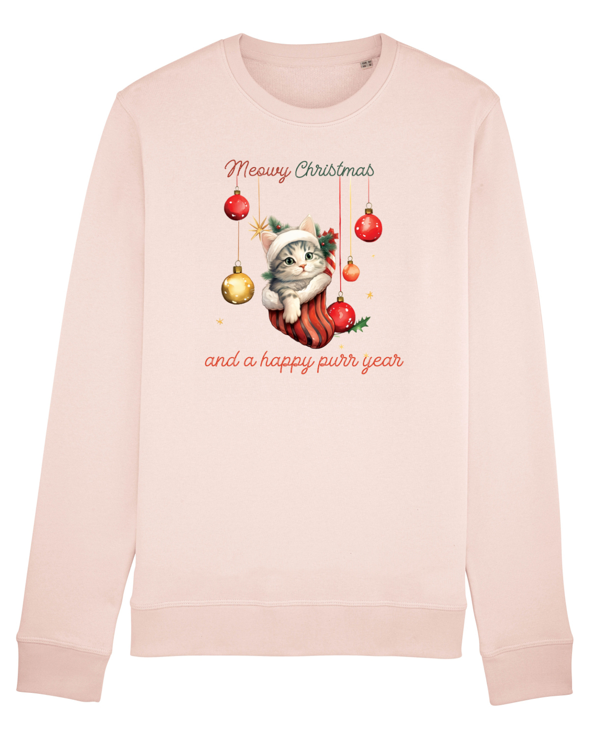 Bluză mânecă lungă Unisex Rise Candy Pink