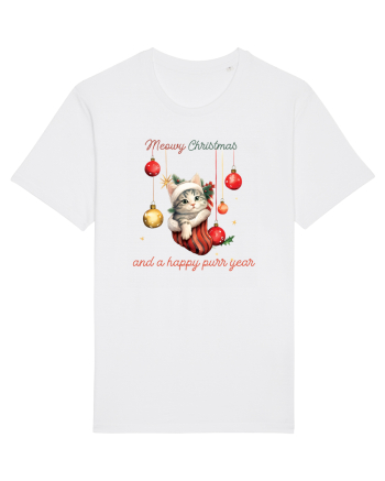 cu pisici de Craciun - Meowy Christmas and a happy purr year White