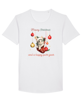 cu pisici de Craciun - Meowy Christmas and a happy purr year White