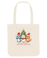 cu pisici de Craciun - Meowy Christmas and happy meow year Sacoșă textilă