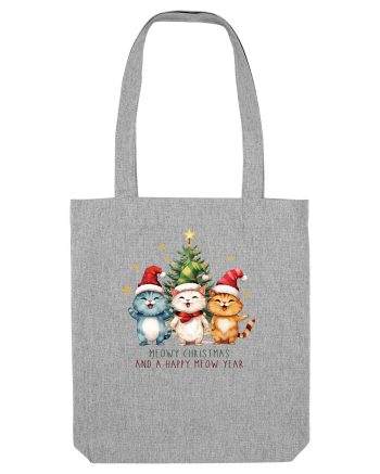 cu pisici de Craciun - Meowy Christmas and happy meow year Heather Grey