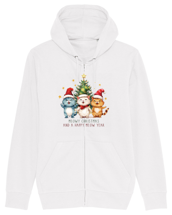 cu pisici de Craciun - Meowy Christmas and happy meow year White