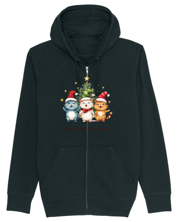 cu pisici de Craciun - Meowy Christmas and happy meow year Black