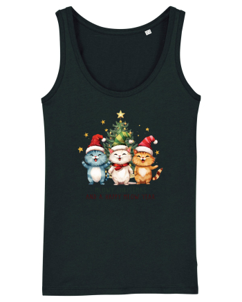 cu pisici de Craciun - Meowy Christmas and happy meow year Black