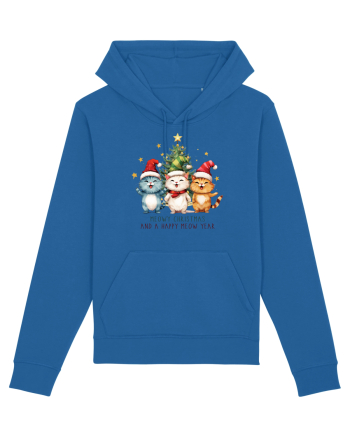 cu pisici de Craciun - Meowy Christmas and happy meow year Royal Blue