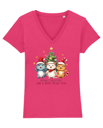 cu pisici de Craciun - Meowy Christmas and happy meow year Raspberry
