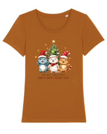 cu pisici de Craciun - Meowy Christmas and happy meow year Roasted Orange