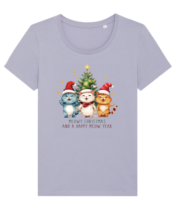 cu pisici de Craciun - Meowy Christmas and happy meow year Lavender