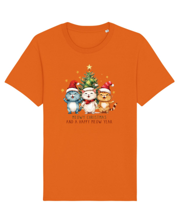 cu pisici de Craciun - Meowy Christmas and happy meow year Bright Orange