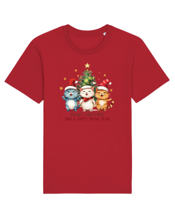 cu pisici de Craciun - Meowy Christmas and happy meow year Red