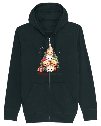 cu pisici de Craciun - Meowy Christmas Tree Black