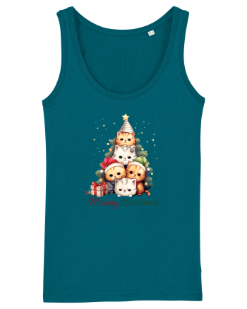 cu pisici de Craciun - Meowy Christmas Tree Ocean Depth