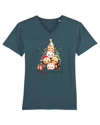 cu pisici de Craciun - Meowy Christmas Tree Stargazer