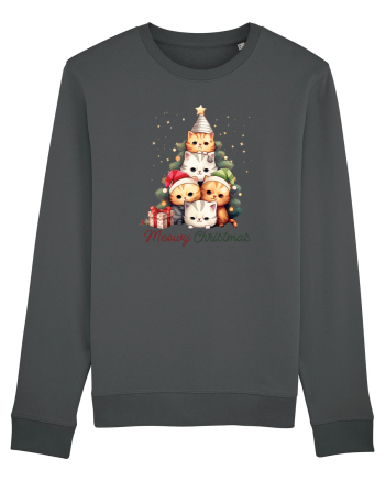 cu pisici de Craciun - Meowy Christmas Tree Anthracite