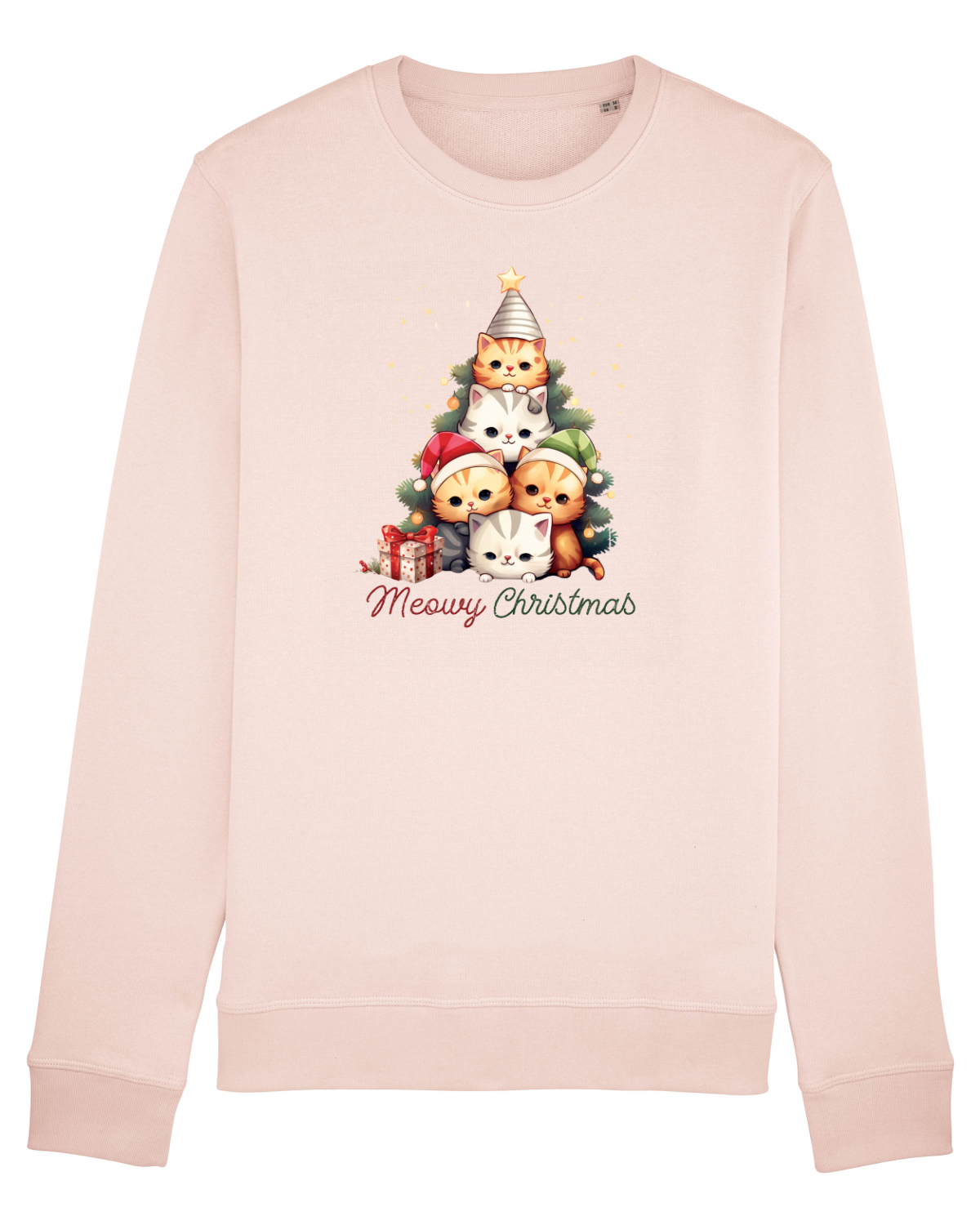 Bluză mânecă lungă Unisex Rise Candy Pink
