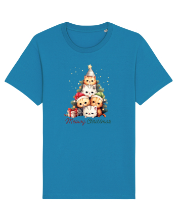 cu pisici de Craciun - Meowy Christmas Tree Azur
