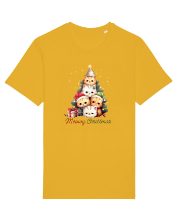 cu pisici de Craciun - Meowy Christmas Tree Spectra Yellow