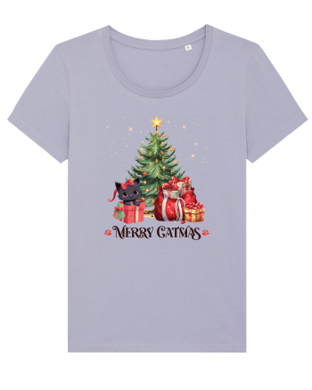 cu pisici de Craciun - Merry Catmas Tree Lavender