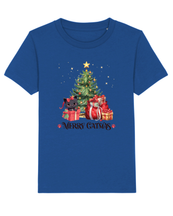 cu pisici de Craciun - Merry Catmas Tree Majorelle Blue