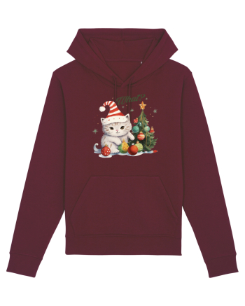 cu pisici de Craciun - What Christmas Cat Burgundy