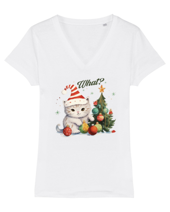 cu pisici de Craciun - What Christmas Cat White