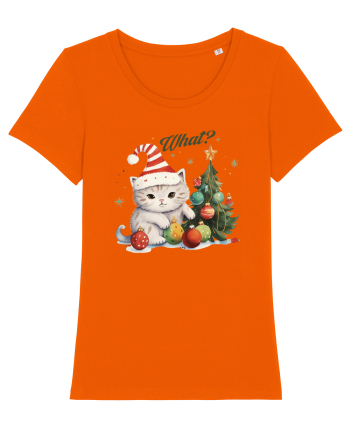 cu pisici de Craciun - What Christmas Cat Bright Orange