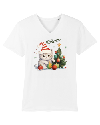 cu pisici de Craciun - What Christmas Cat White