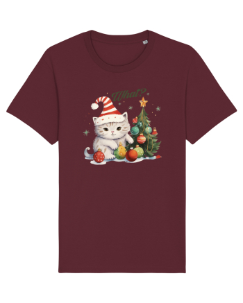 cu pisici de Craciun - What Christmas Cat Burgundy