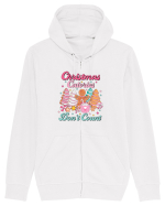 retro de Craciun - Christmas calories do not count Hanorac cu fermoar Unisex Connector